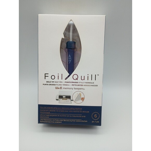 We R Memory Keepers Foil Quill Bold Tip Heat Pen blue - Picture 1 of 6